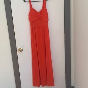 Orange summer Maxi Dress. Good condition.